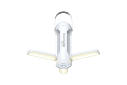 RealPower LED Outdoor Light 190,solar,weiss,6.000 mAh