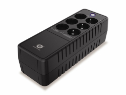 CONCEPTRONIC USV 850VA/490W/6xSchuko/RJ45in/Out Office sw