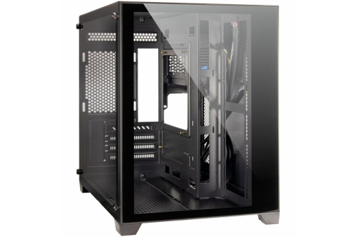 Inter-Tech Gaming-Gehäuse Micro-ATX C-501 Aspect schwarz