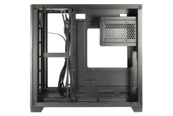 Inter-Tech Gaming-Gehäuse Micro-ATX C-501 Aspect schwarz