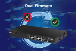 EDIMAX Switch Industrial 18 Gigabit Port + 2 RJ45/SFP Combo