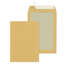 Papprückwandtaschen Recycling - B4, ohne Fenster,...