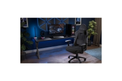 CORSAIR Gaming Stuhl TC100 RELAXED - Fabric (Grey and Black)