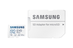 SD MicroSD Card 512GB Samsung SDXC EVO Plus (2024) (Class10) retail