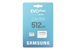 SD MicroSD Card 512GB Samsung SDXC EVO Plus (2024) (Class10) retail