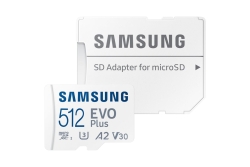 SD MicroSD Card 512GB Samsung SDXC EVO Plus (2024) (Class10) retail