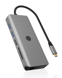 Dockingstation IcyBox 12-in-1 mobile USB 3.2 Gen 1 Type-C...