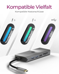 Dockingstation IcyBox 12-in-1 mobile USB 3.2 Gen 1 Type-C retail