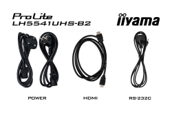 IIYAMA 139.0cm(55) LH5541UHS-B2 16:9 3xHDMI+USB IPS 4K retail (Speditionsversand)