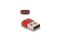 DELOCK USB2.0 Adapter USB Typ-A Stecker zu USB Type-C Bu rot