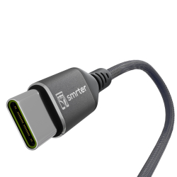 smrter SPEEDY 100 Daten-& Ladekabel 100W PD, USB-C, 100cm BK retail