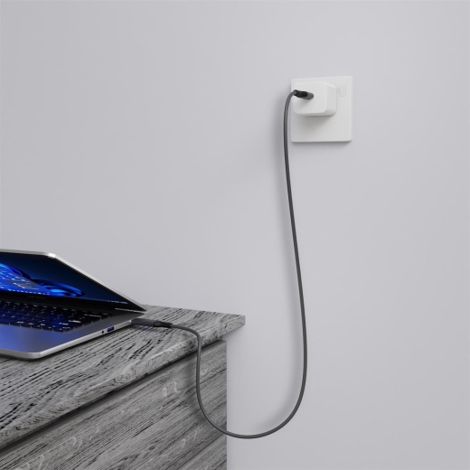 smrter SPEEDY 100 Daten-& Ladekabel 100W PD, USB-C, 200cm BK retail