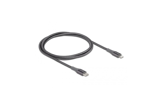 Delock Daten- und Ladekabel USB Type-C,lightning, grau 1m