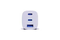 Verico Ladegerät MOJO GaN 65W PD, 3-Port (USB-A & USB-C) WH retail