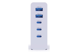 Verico Ladegerät MOJO GaN 140W PD, 5-Port (USB-A & USB-C) WH retail
