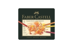 FABER-CASTELL Farbstift Polychromos 24er Metalletui