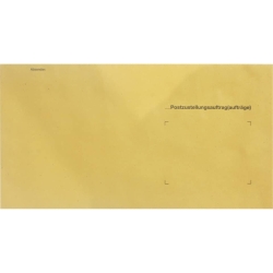Zustellungsumschlag äußerer 235 x 125 mm -...