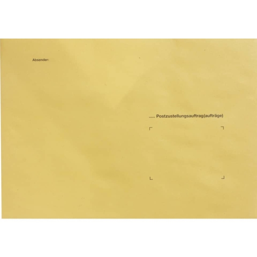 Zustellungsumschlag äußerer DIN B4 - ohne Sichtfenster, 100g/qm,50 Stück