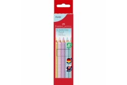 FABER-CASTELL Buntstift Jumbo Grip Pastell 5er Etui