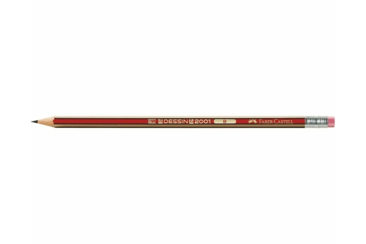 FABER-CASTELL Bleistift Dessin 2001 G-tip B