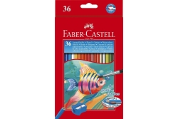 FABER-CASTELL Buntstift Kinder Aquarell 36erKartonetui