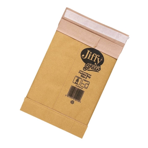 Papierpolstertasche Größe 0 - 150 x 229mm, braun