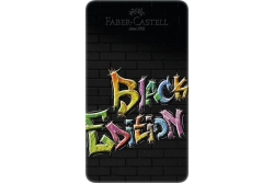 FABER-CASTELL Buntstifte Black Edition 12er Metalletui