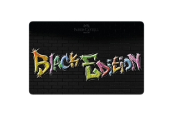 FABER-CASTELL Buntstifte Black Edition 36er Metalletui
