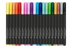 FABER-CASTELL Filzstift Black Edition 20er Etui