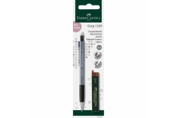 FABER-CASTELL Druckbleistift Grip 1345+12 Minen 0,5 mm B