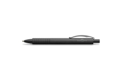 FABER-CASTELL Kugelschreiber Essentio Aluminium schwarz