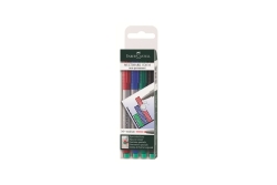 FABER-CASTELL Marker Multimark non-perm. M 4er Etui