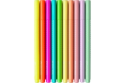 FABER-CASTELL Grip Filzstift Neon + Pastell 10er Etui