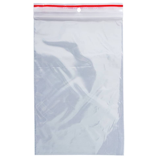 Druckbandbeutel - 120x180mm, transparent, 100 Stück