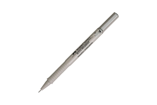 FABER-CASTELL Tintenschreiber Ecco Pigment 0,2 mm schwarz