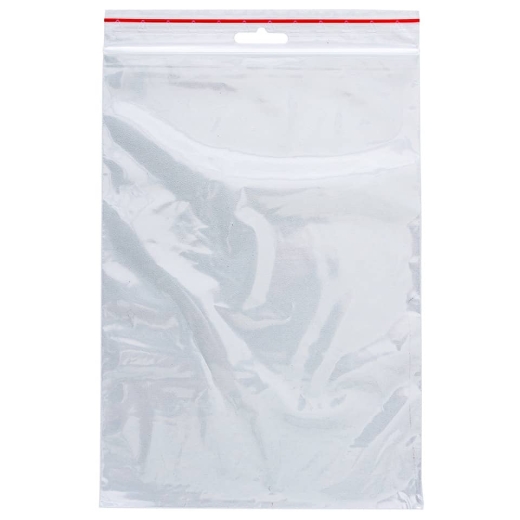 Druckbandbeutel - 170x230mm, transparent, 100 Stück