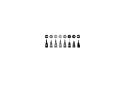 FABER-CASTELL Tuschest. Pitt Artist Pen Grey&Black 8er