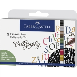 FABER-CASTELL Tuschestift Pitt Artist Pen C 8x