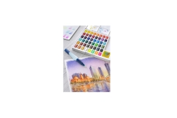 FABER-CASTELL Aquarellfarben in Näpfchen 48er Etui