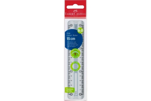 FABER-CASTELL Lineal 15 cm Sparkle bruchsicher