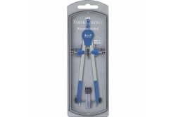 FABER-CASTELL Zirkel Riesenteilzirkel farbig sort.