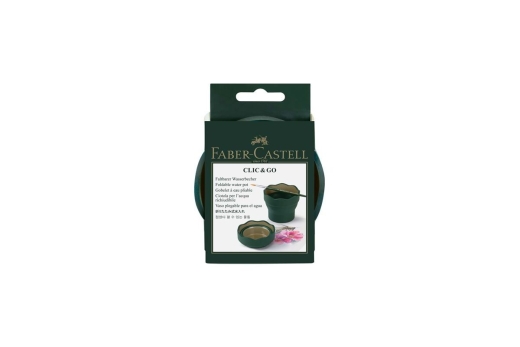 FABER-CASTELL Wasserbecher Clic&Go Art & Graphic