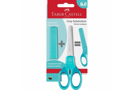 FABER-CASTELL Schulschere Grip türkis