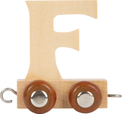 Buchstabenzug Holz F
