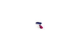 FABER-CASTELL Radierer Sleeve Mini rot/blau 24x