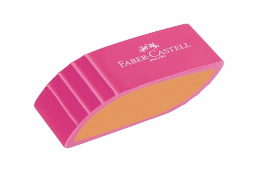 FABER-CASTELL Radierer BICOLOR farbig sortiert 2020