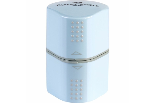 FABER-CASTELL Dreifachspitzdose Grip sky blue