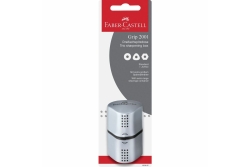 FABER-CASTELL Dreifachspitzdose Grip 2001 silber BK