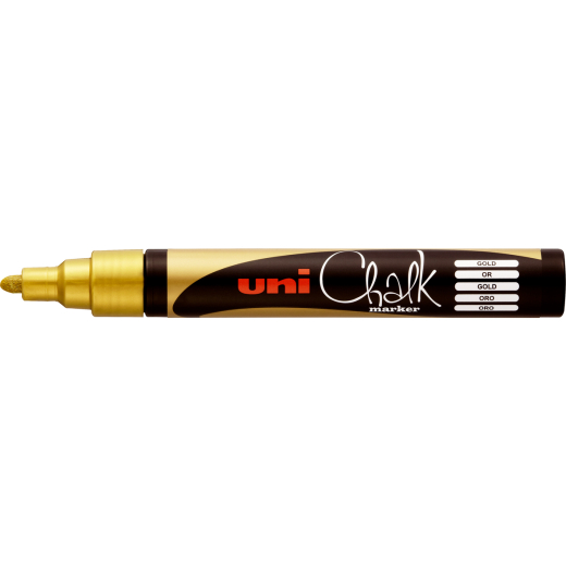 Mitsubishi Marker UNI CHALK MARKER PWE-5M gold