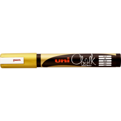 Mitsubishi Marker UNI CHALK MARKER PWE-5M gold